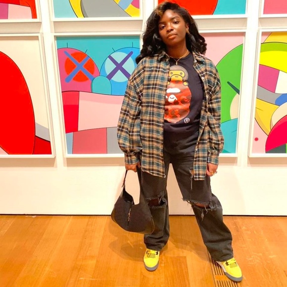 Black #BAPE camo baby Milo tee - Picture 1 of 4